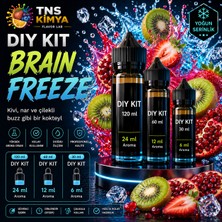 Tns Kimya Dıy Kit 30ML / 60ML / 120ML –brain Freeze- Premium Mix Gıda Aroması