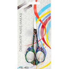 LTG Nova Nakış Makası Dekoratif Renkli YBL-403 Model 23
