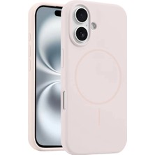Moresun Buğz Joko  Iphone 16 Kılıf Jully Magsafe Kapak - Pudra