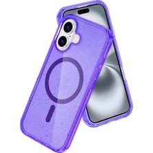 Moresun Buğz Joko  Iphone 16  Magsafe Kapak - Mor