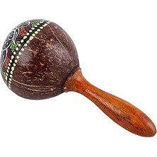 LTG Nova Coconat Marakas - 22 cm Gerçek Hindistan Cevizi Kabuğu Egzotik Ritim Enstrümanı