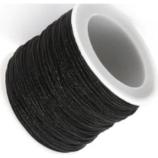 LTG Nova Paraşüt Ipi, Bileklik-Kolye Örgü Ipi 1 mm 50 Metre Siyah