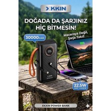 Jolita Samsung Galaxy Tab S10 Fe Plus 13.1 Uyumlu 30000 Mah 22.5W Hızlı Şarj Powerbank