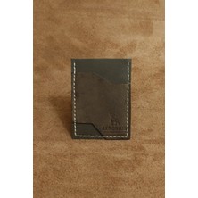 Akronium Leather Hakiki Deri Minimalist Tasarım Kartlık-Kadın&erkek