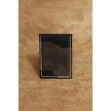 Akronium Leather Hakiki Deri Minimalist Tasarım Kartlık-Kadın&erkek