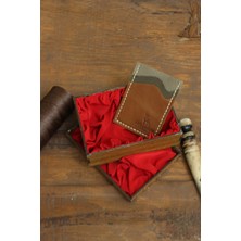 Akronium Leather Hakiki Deri Minimalist Tasarım Kartlık-Kadın&erkek