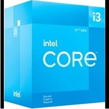 Ronanna Intel Core I3 12100F 4 Core 4.30 Ghz 12MB 1700P 60W Box (Kutulu) (Fanlı) (12.nesil) (Novga)