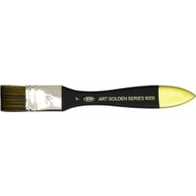 Ronanna Rich Art Golden Zemin Fırçası No 1,5 9000 Seri Sarı Uç 4 cm