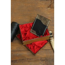 Akronium Leather Hakiki Deri Minimalist Tasarım Kartlık-Kadın&erkek
