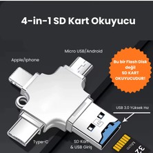 ShinyTouch 4-In-1 Micro Sd Kart Okuyucu