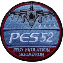 Havacı Market PES52 Pro Evolution Squadron Peç | 9,5 cm Nakış Havacılık Patch