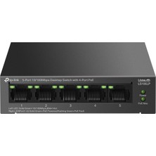 Ronanna Tp-Lınk LS105LP, Green Tech, 5 Port, Megabit, 4 Port Poe 41W, Metal Kasa, Yönetilemez, Masaüstü Switch