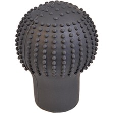 Ronanna Silikon Vites Topuzu Kılıfı Masajlı Yuvarlak Gri