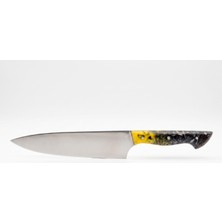 Gcknıves | Premium Epoksi Saplı Şef Bıçağı - 19 cm