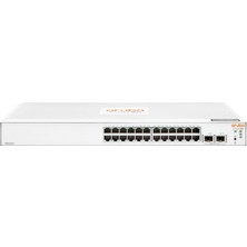Ronanna Hp Aruba Instant On, JL812A, 1830-24G, 24PORT, Gigabit, 2 Port Gigabit Sfp, Yönetilebilir, Rack Mount Switch