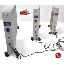 Germısı Hybrit Inverter Elektrikli Petek Radyatör 3kademe Turbo Modlu 60X120CM 500W 1500W