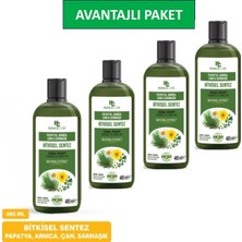 Hunca Papatya, Arnica, Çam ve Sarmaşık Içerikli Bitkisel Şampuan, 485 ml x 4lü