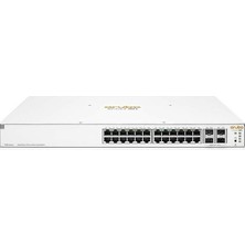 Ronanna Hp Aruba Instant On, JL684B, 1930-24G, 24PORT, Gigabit, Poe 370W, 4 Port Gigabit Sfp, Yönetilebilir, Rack Mount Switch