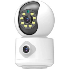 Ronanna Çift Lensli Iç Mekan Wi-Fi Kamera