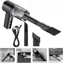 Ronanna Mini Vakumlu Araç Süpürgesi El Süpürgesi Şarjlı Çok Fonksiyonlu REVO-9985 Uyumlu