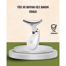 Ronanna Cilt Yenileyici Şarjlı Güzellik Aleti – Pozitif/negatif Iyon, Titreşimli Masaj ve Kırmızı-Mavi-Yeşil Işıkla