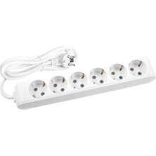 İlkyaz Fashion Viko 6lı - 5mt Uzatma Kablo Grup Priz Topraklı 90 11 36 05