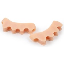 İlkyaz Fashion 5 Parmak Ayıran Geçmeli Makara Ten Renk