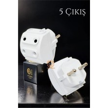 Buğlem Event Hsnet 5 Girişli Priz Çoğaltıcı - LG002W-7MDTK2