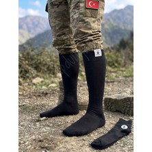 Çorap Dünyam 6 Çift Dört Mevsim Pamuk Penye Asker Polis Çorabı 1 Kalite