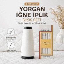 Morpheus Home Yorgan Ipi ve Yorgan Iğnesi Seti Iğne Iplik Seti