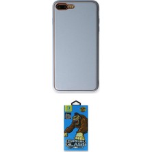 Masa Dostu Ieg™ Iphone 7 Plus Kılıf Yadigar Klasik - Beyaz 18D Cam Ekran Koruyucu
