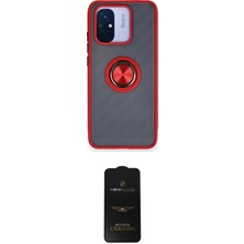 Masa Dostu Ieg™ Redmi 12C Kılıf Yörünge Çizgi - Siyah 6d Antistatik Mat Seramik Hayalet Nano Ekran Koru