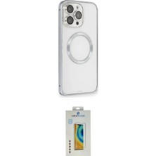 Masa Dostu Ieg™ iPhone 15 Pro Max Kılıf Ahenk Işık Serisi - Siyah Polymer Nano Ekran Koruyucu