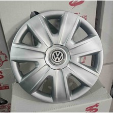 Yk Volkswagen Polo / Golf / Jetta / Bora 14 Inç Uyumlu Jant Kapağı 4'lü Takım Amblem Hediyeli