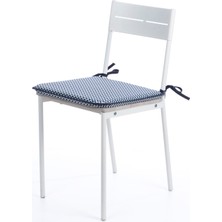 Nareen Home Mavi Zigzag Desenli 40X40  Minder