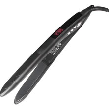 Isı Ayarlı Profesyonel Saç Düzleştirici – Titanyum Seramik Plaka