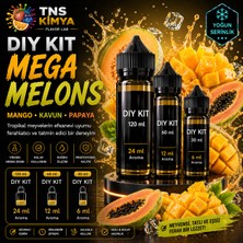 Tns Kimya Dıy Kit 30ML / 60ML / 120ML – Mega Melons-Premium Mix Gıda Aroması