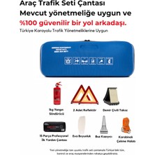 German Kupfermax Araç Muayene Uyumlu 22 Parça Acil Durum ve Profesyonel Trafik Seti ''ab Onaylı ve Ce Belgeli''