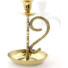 Ronanna Tekli Pirinç Şamdan Model 1