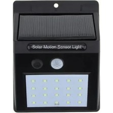 Hareket Sensörlü Solar Lamba | 120° Algılama Açısı, 3-4 Metre Mesafe, Suya Dayanıklı LED