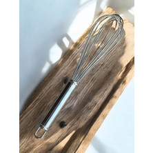 Mybru Paslanmaz Çelik Metal Saplı El Çırpıcısı (Blender) 27 cm