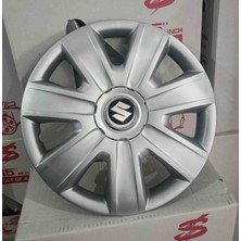 Yk Suzuki Swift 14 Inç Uyumlu Jant Kapağı 4'lü Takım Amblem Hediyeli