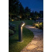 Yakan Aydınlatma Dış Mekan Özel Metal Paslanmaz 75cm Bollard Aydınlatma Çimen Direği E27 Duylu
