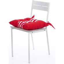 Nareen Home Kırmızı Çizgili 40X40 Minder