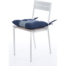Nareen Home Mavi Zigzag 40X40 Minder