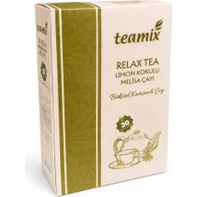 Teamix Relax Tea Limon Kokulu Melisa Çayı Bitkisel Karışımlı Çay 60 G 30 Süzen Poşet