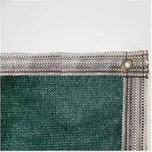 Kampya Yeşil 3X20MT Gölgelik File %95 Lik Gölgelik Kumaş Kolonlu Kuş Gözlü Çit Brandası