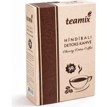 Teamix Detox Coffe Hindibalı Detoks Kahve 30 Stick Poset Hindibağlı Kakaolu Yumuşak Içimli Form Kahve