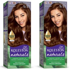 Naturals Saç Boyası Orta Kestane 5/37 2x Paket (1218) Midastech