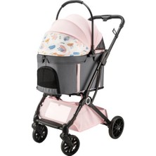 Gld-Spt- Eurodog Katlanabilir Köpek Arabası 67X51X100